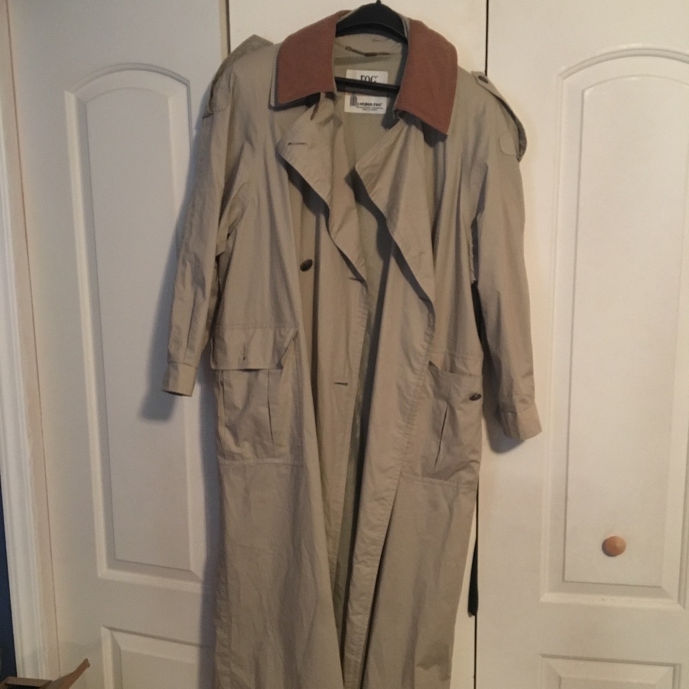 London Fog trench coat